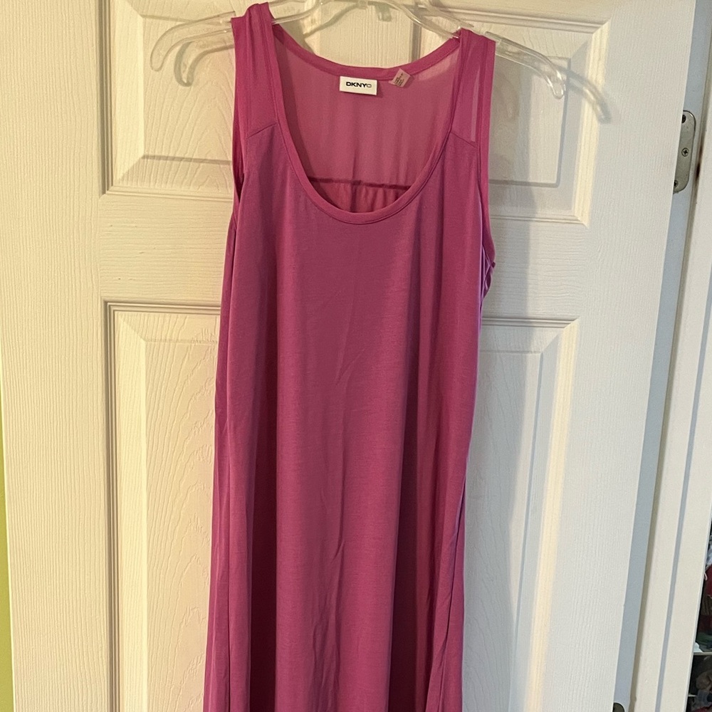 DKNYC light purple maxi dress